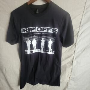 the rip offs  band   t shirt size   small black